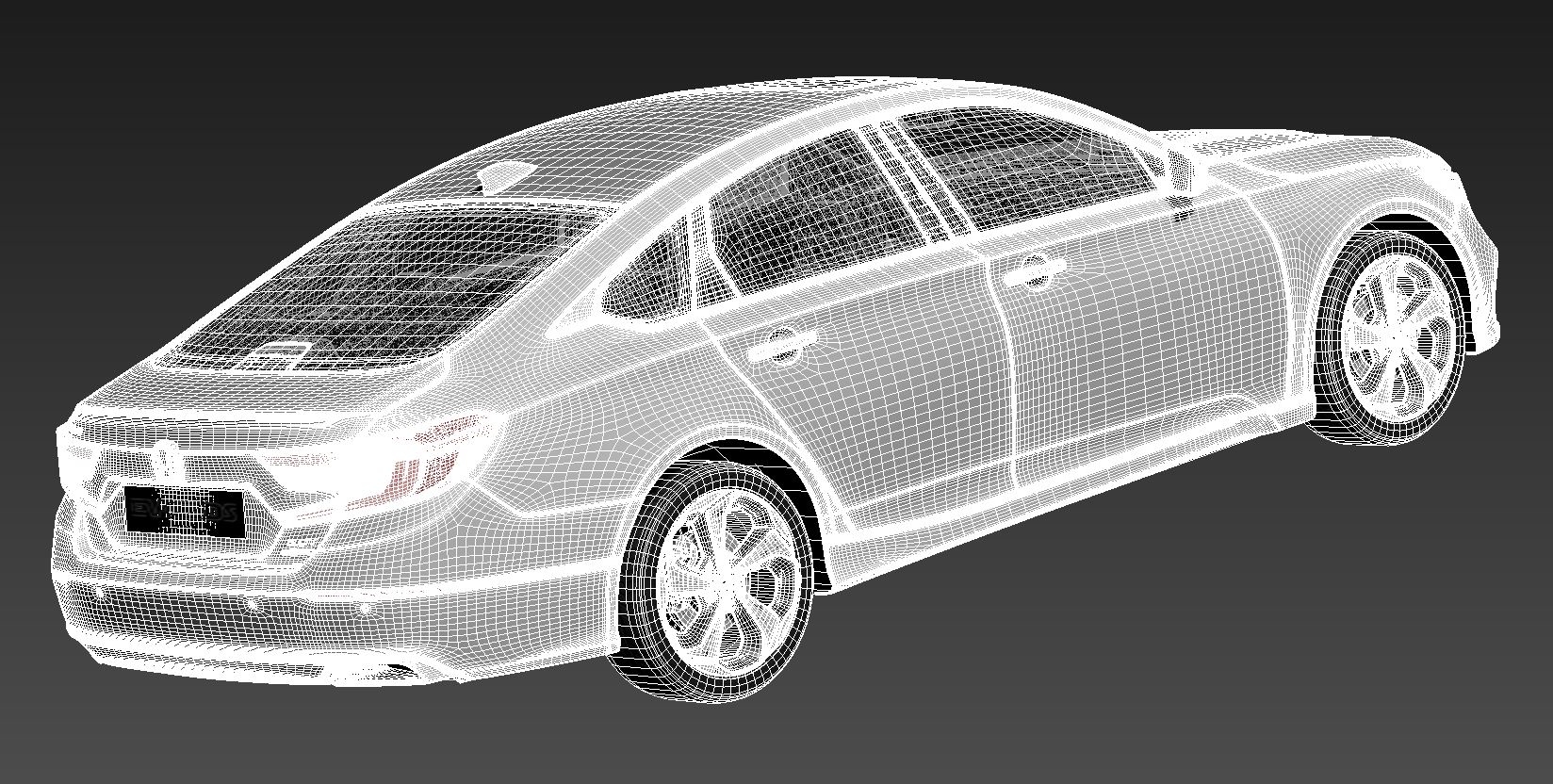 3D model honda accord 2020 TurboSquid
