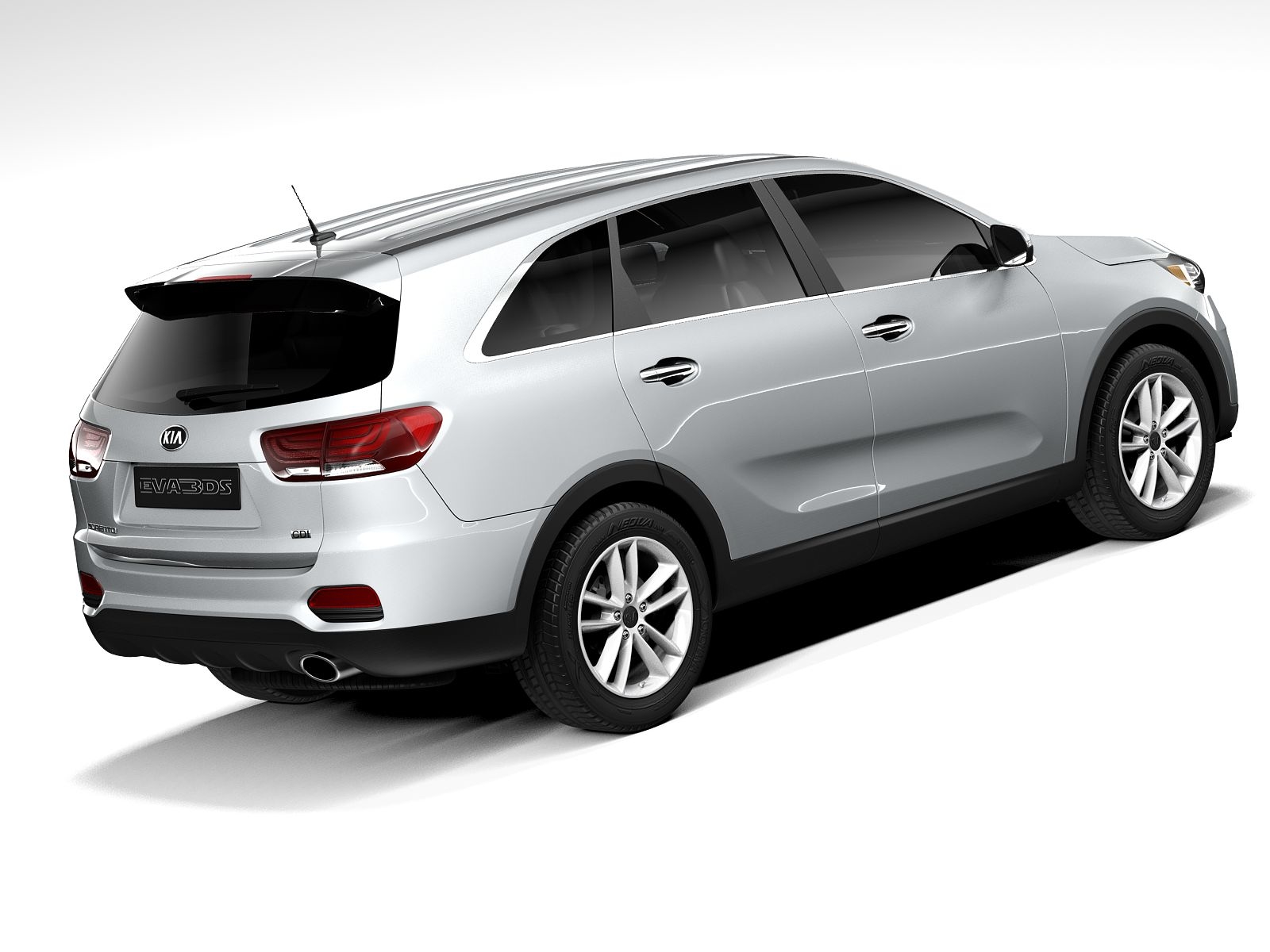 Kia sorento 3d model