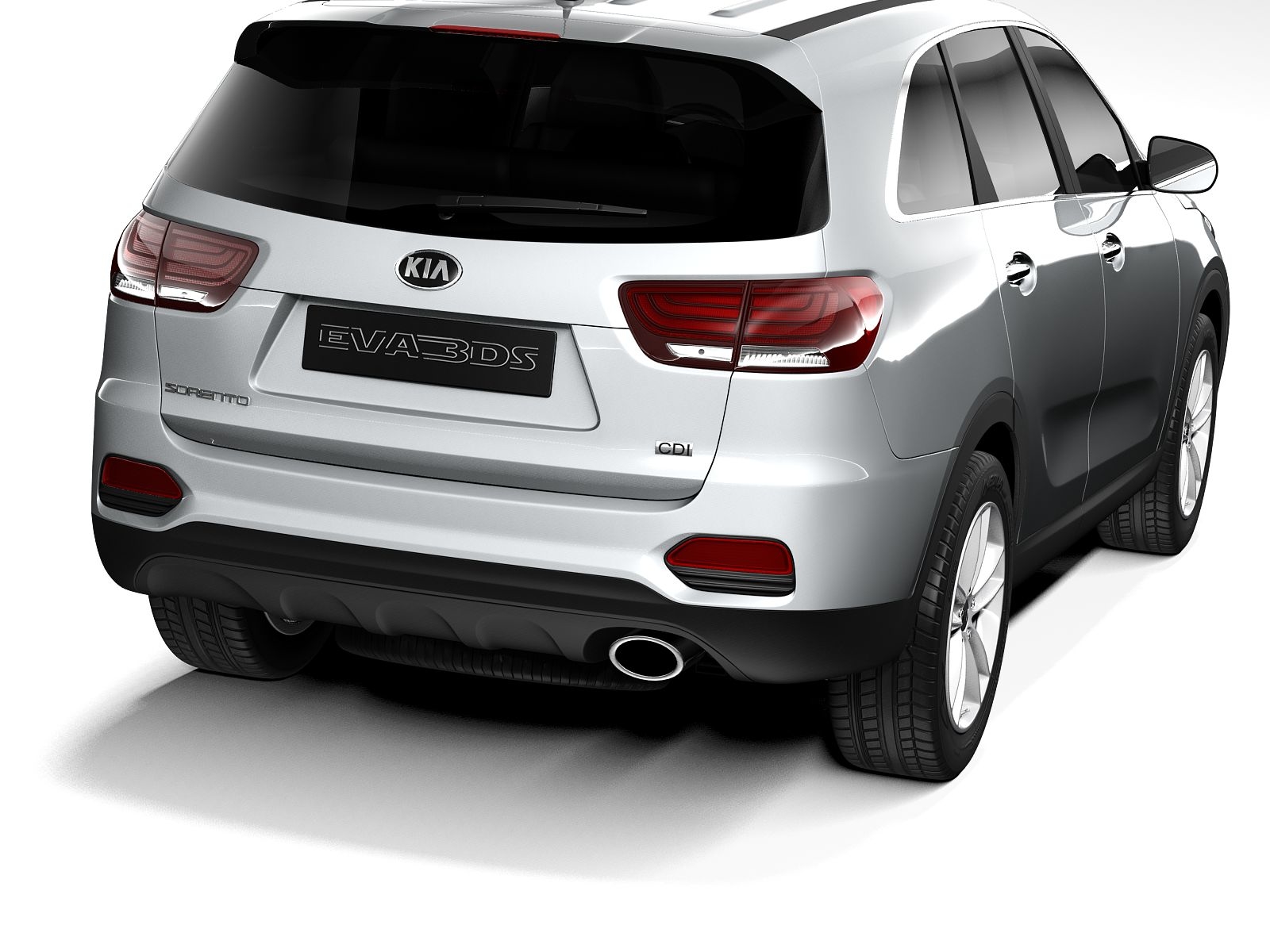 Kia sorento 3d model