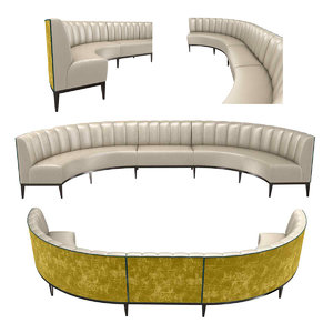 3D sofa seat bespoke model
