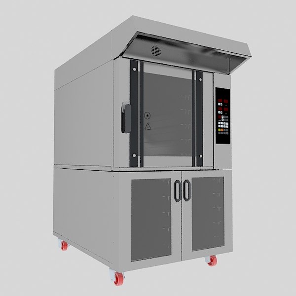modelo 3d Horno de panadería industrial (tipo convencional) - TurboSquid  1385796