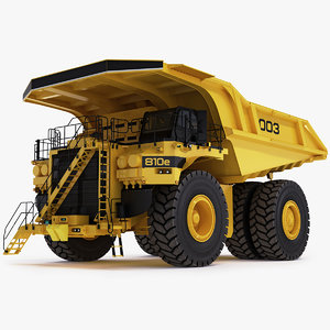 3D mining dump truck