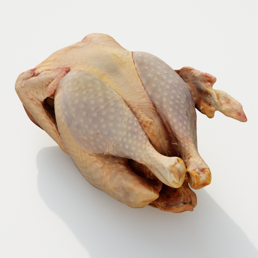 3D raw chicken model - TurboSquid 1385849