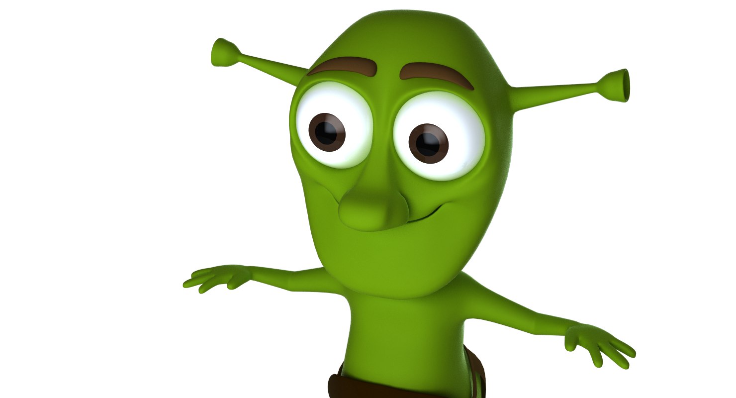 Cartoon ogre model - TurboSquid 1386234