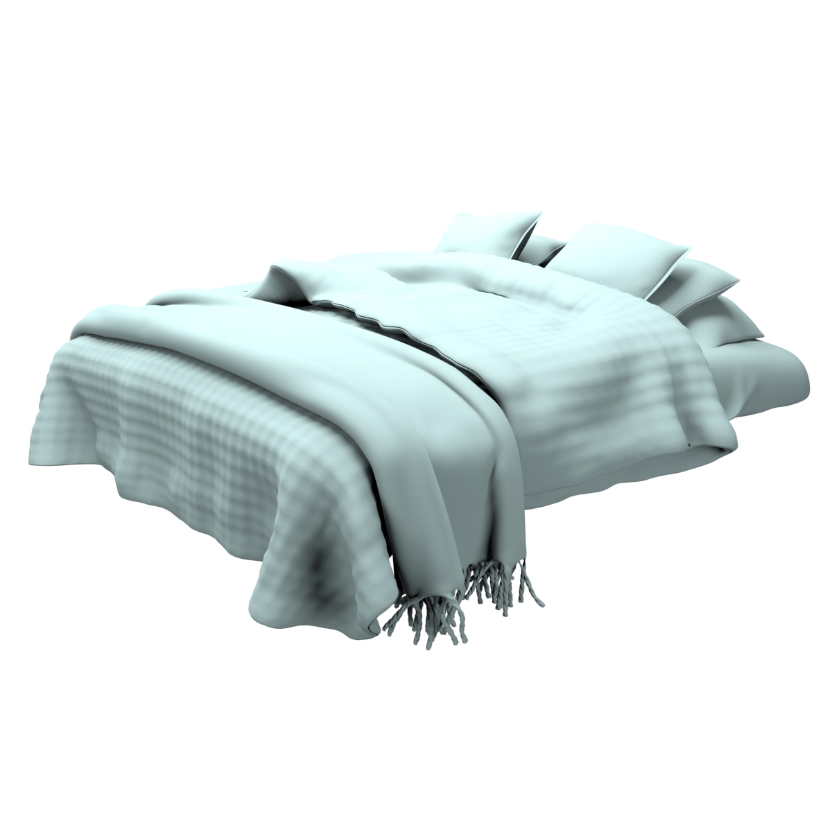 Bed blanket 3D model TurboSquid 1386331