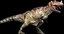 ceratosaurus v-ray rigged model