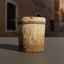 medieval bucket contains 3D