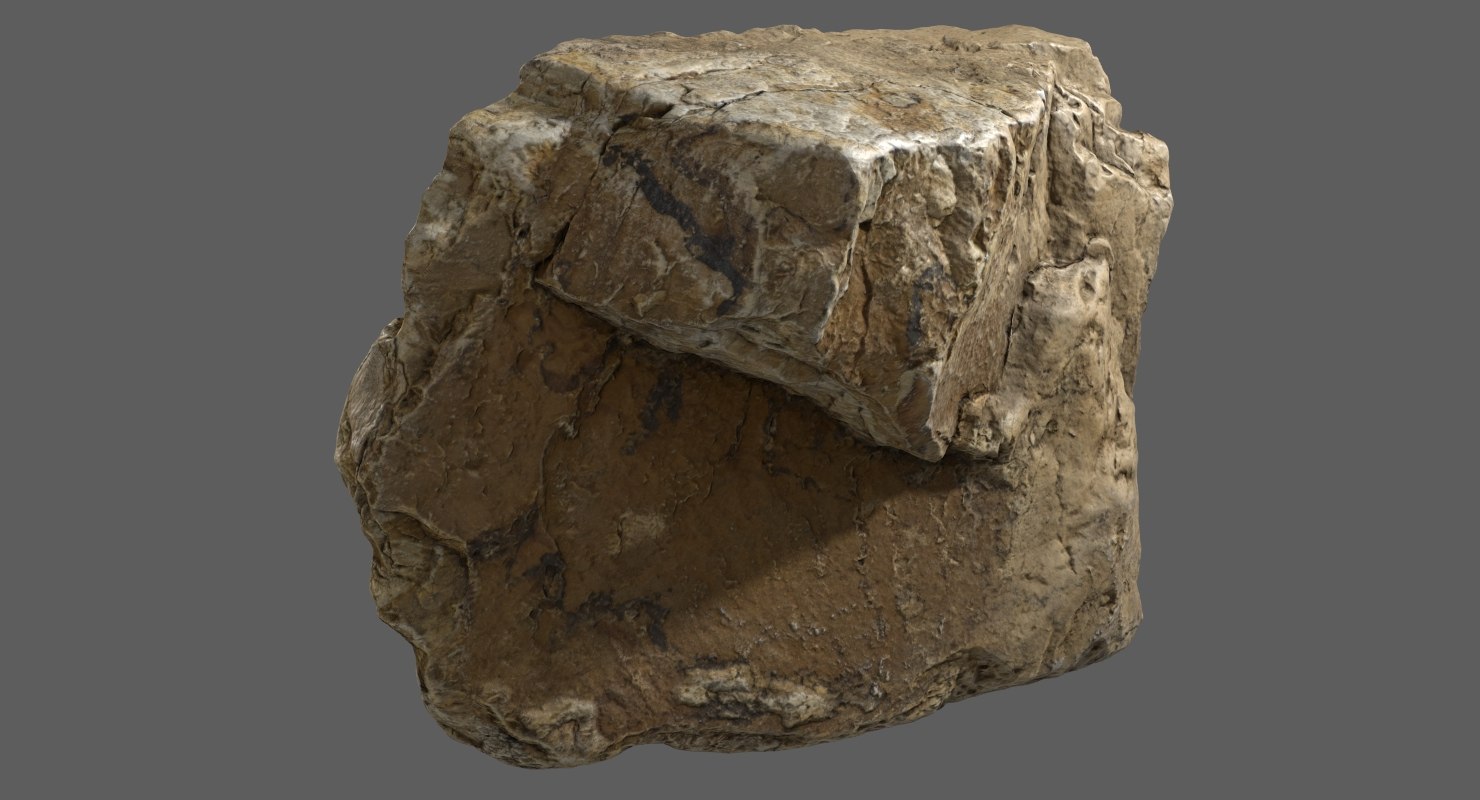 3D rock scan model - TurboSquid 1386632