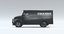3D model armored truck