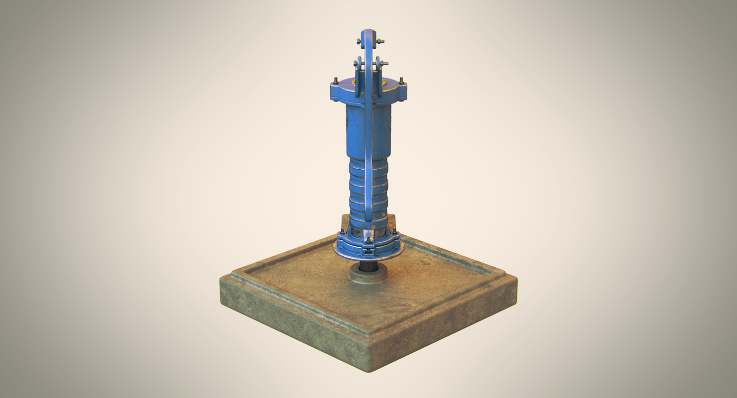 3D модель  водяной насос - TurboSquid 1386939