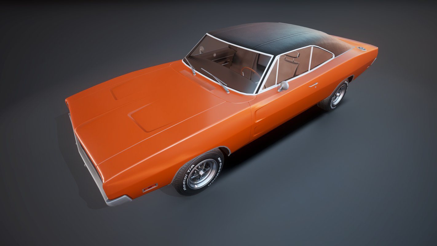 Dodge charger 3d models