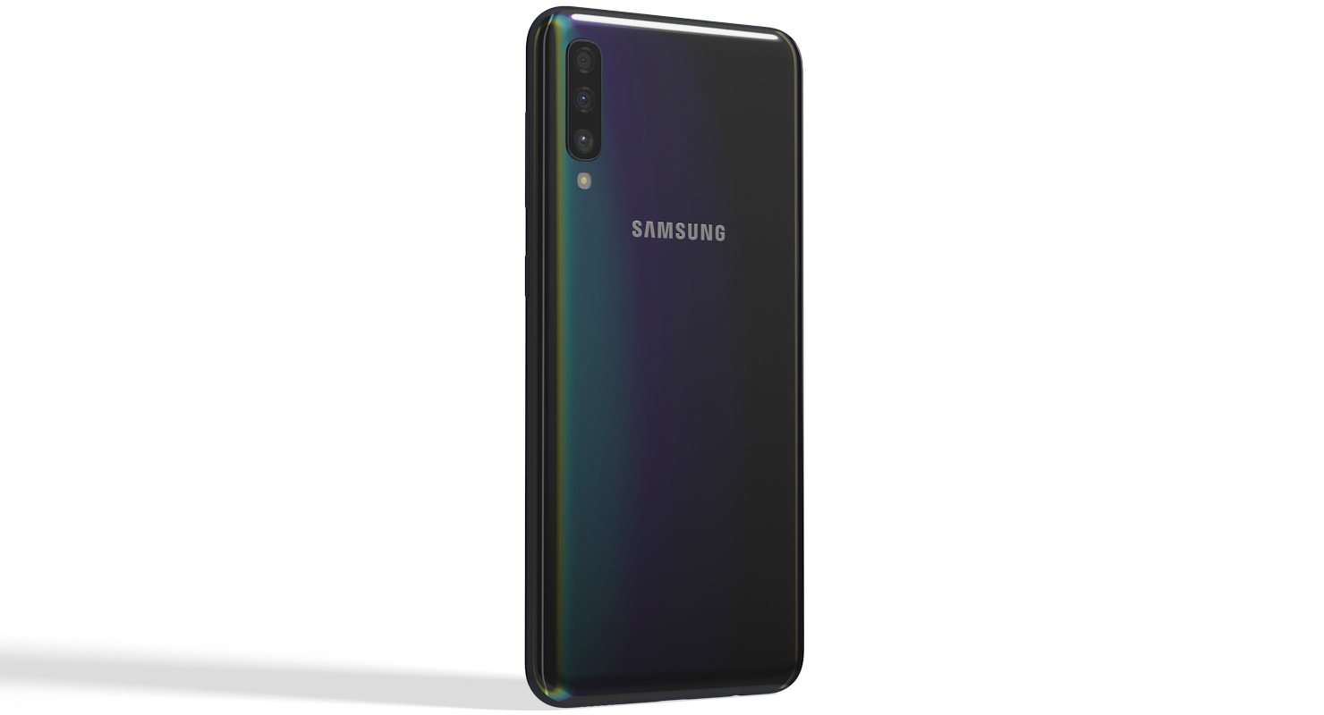 三星galaxy a50全彩色3d模型