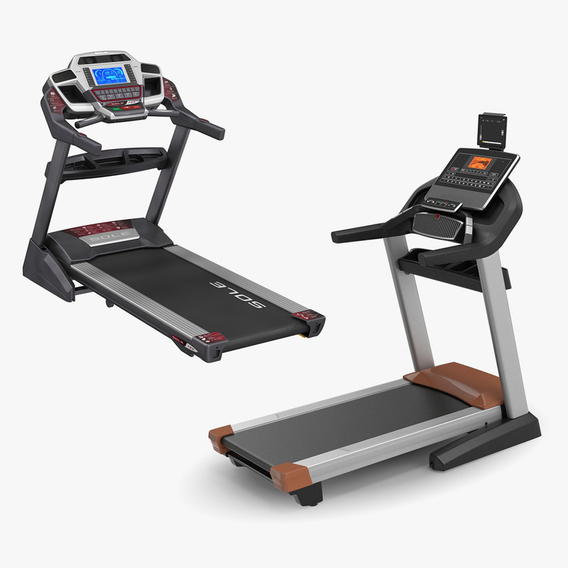 3D treadmills rigged model - TurboSquid 1387634