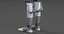 robot rig w 3D model