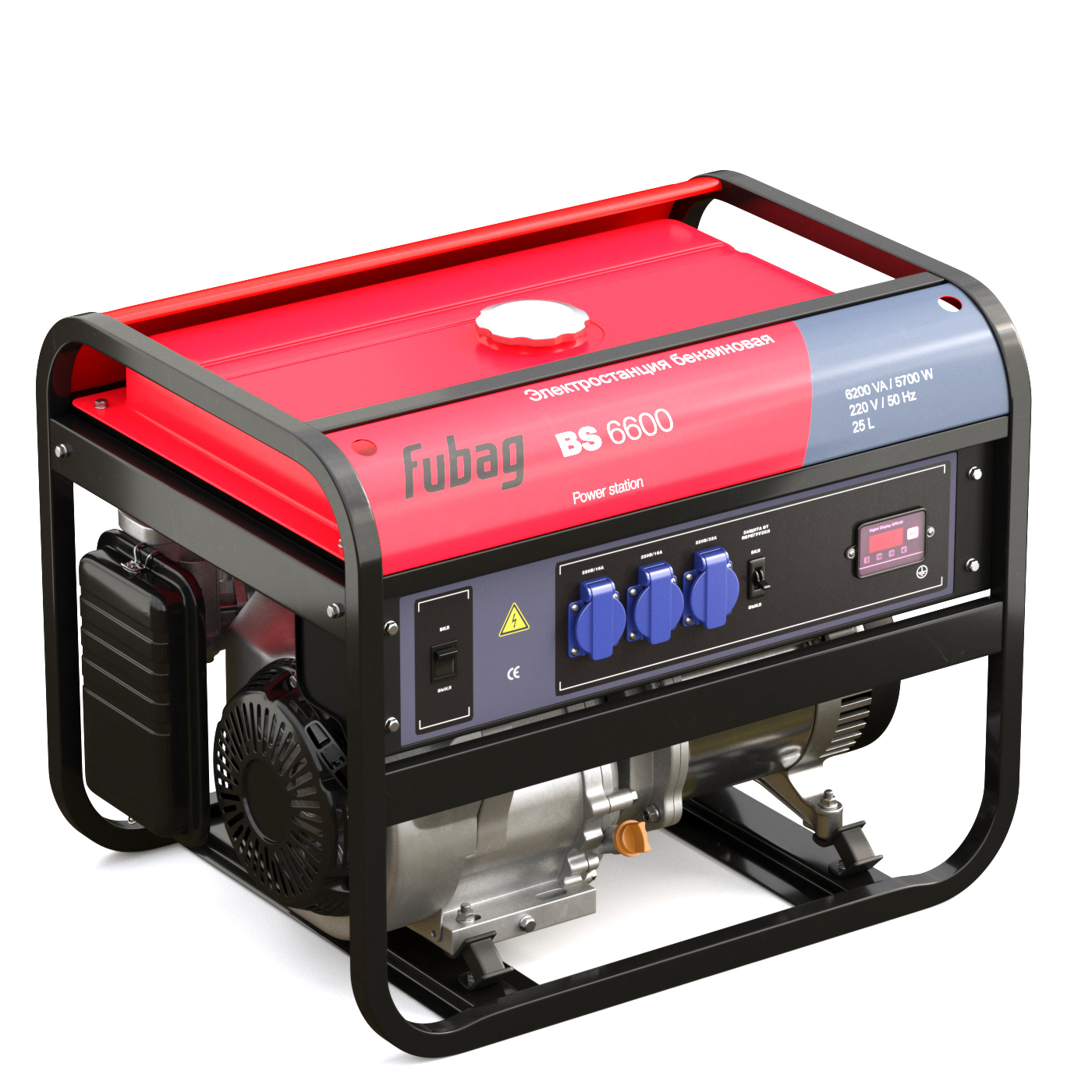 Fubag bs 6600 generator 3D model - TurboSquid 1387220