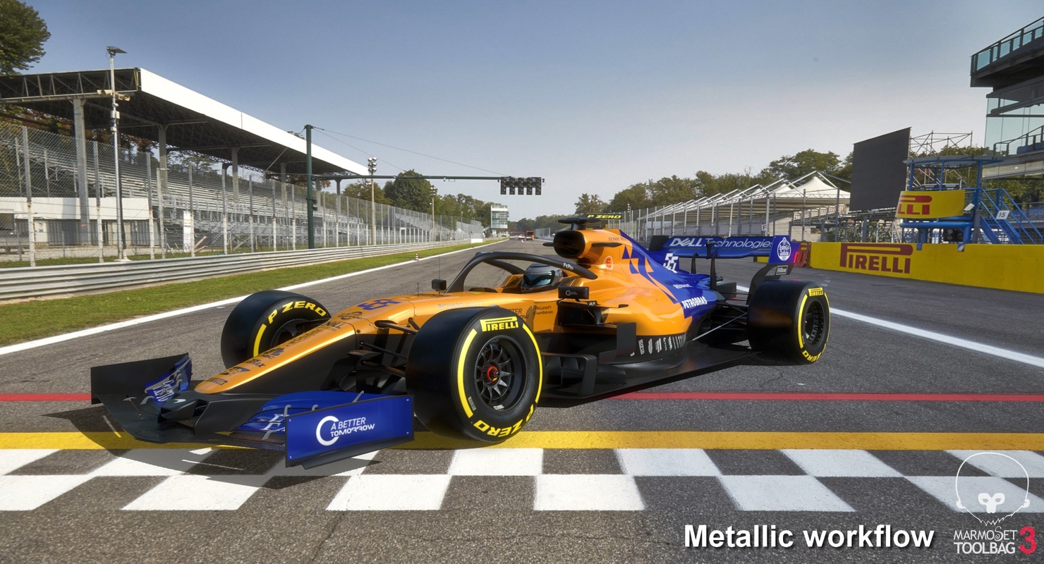 Mclaren F1 Mcl34 Formula 1 3d Model - Turbosquid 1387217