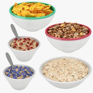 3D cereal bowl