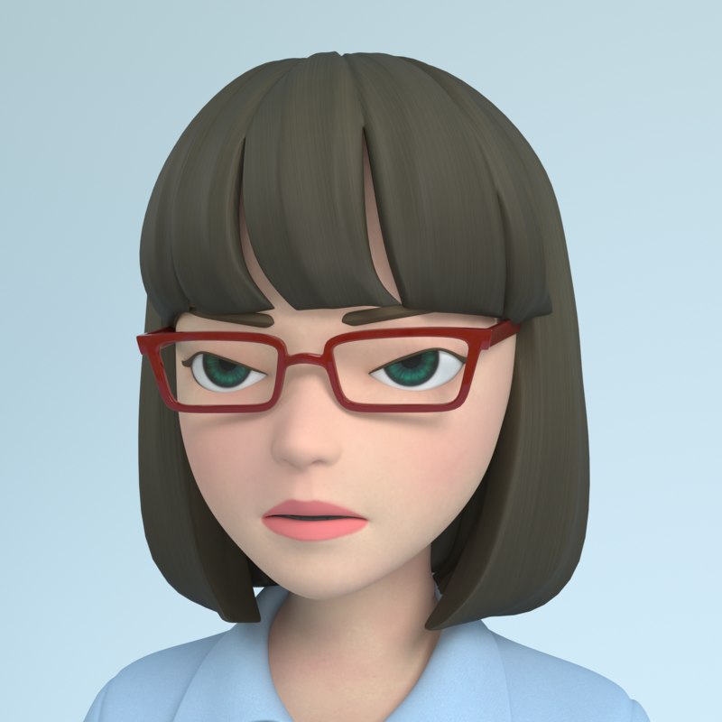 Facial woman 3D model - TurboSquid 1387754