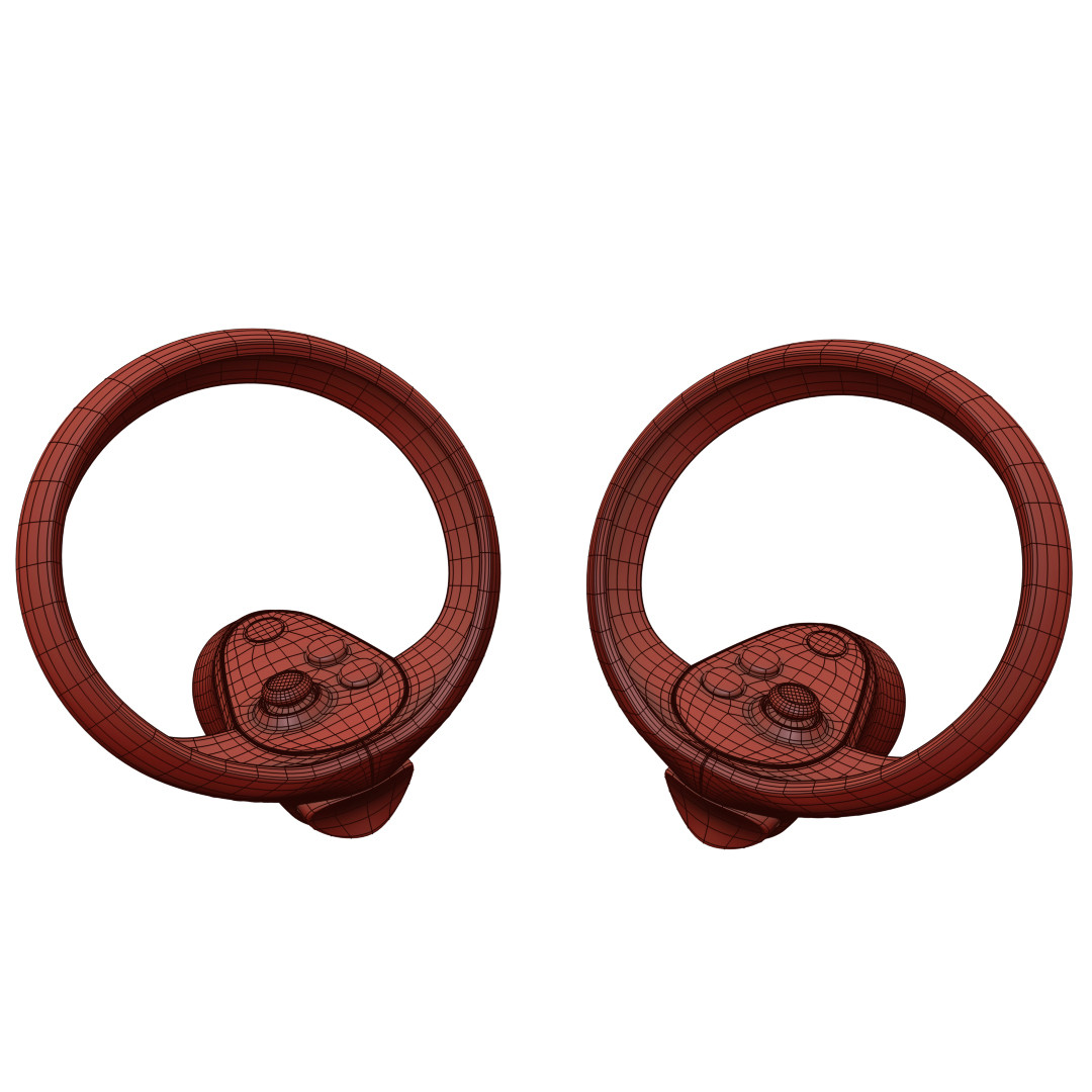 3D oculus quest controllers - TurboSquid 1387757