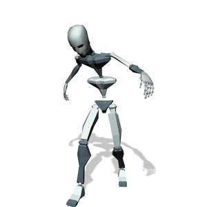 Creature walking forward