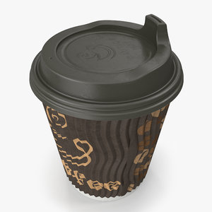 to-go coffee cup 3D model