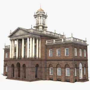 old state house connecticut 3D model