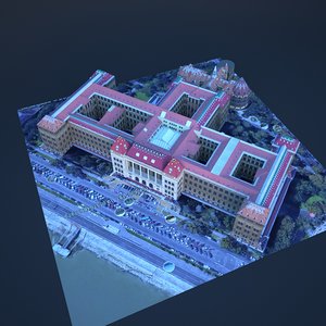 building house 3D model
