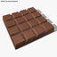 3D dessert bon chocolate