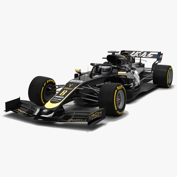 haas f1 model car