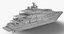 amels 200 yacht 3D model