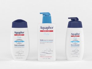 3D aquaphor baby wash shampoo
