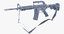 weapons m16 rifle 3D