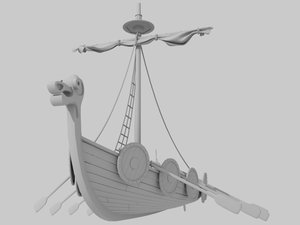 viking boat model