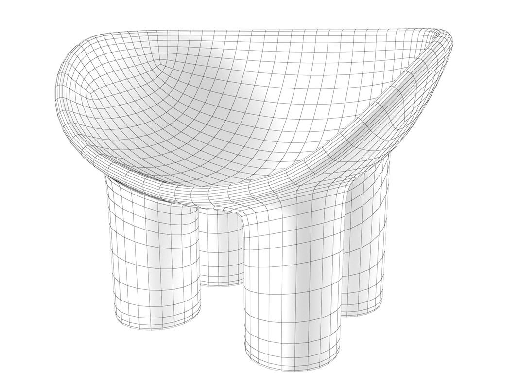 Free 3D roly-poly chair model - TurboSquid 1388486