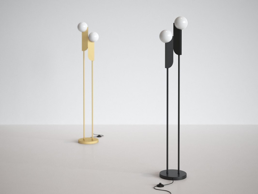 Free Bower Floor Lamp 3d Model Turbosquid 1388551