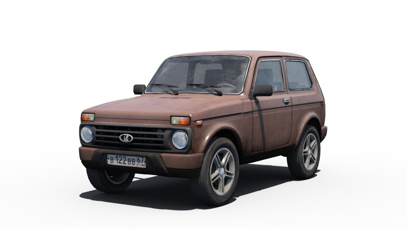 Lada 3d model free