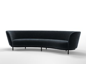 dandy 4-seater sofa 3D model