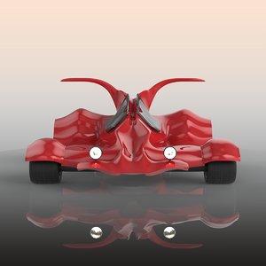 3D model kart vehicle