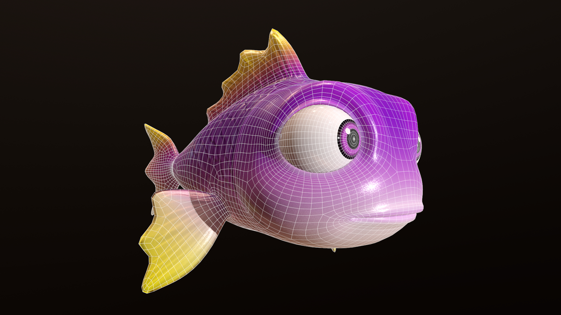 Fish Animal Cartoons 3d Model Turbosquid 1388918