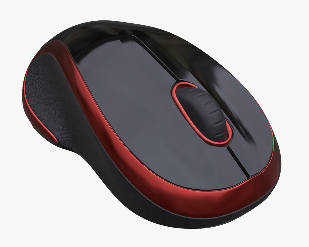 3D mouse computer model TurboSquid 1389029