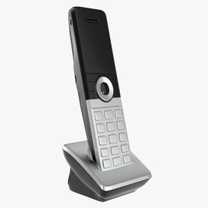 office phone cordless 3D model