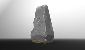 rock stone stonehenge 3D model