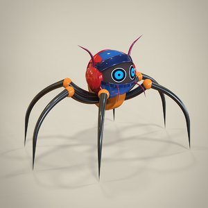 robot spider 3D model