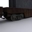 locomotives carriages 3D model