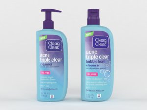 clean clear acne triple 3D model