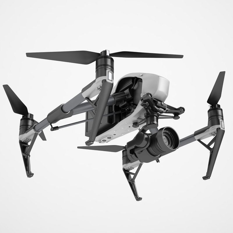 Dji inspire 2 3D model - TurboSquid 1389722