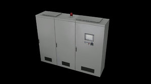 electrical cabinet 3D