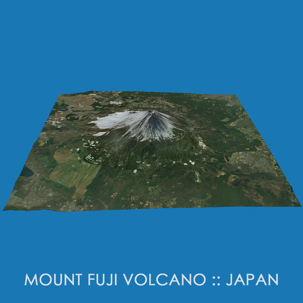 Mount Fuji 3D Models for Download | TurboSquid