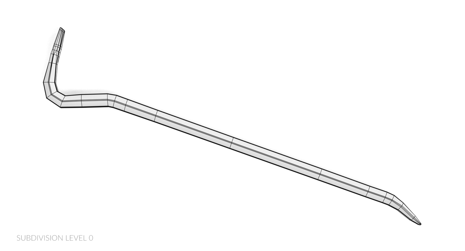 Brecheisen 3D Modell TurboSquid 1390054