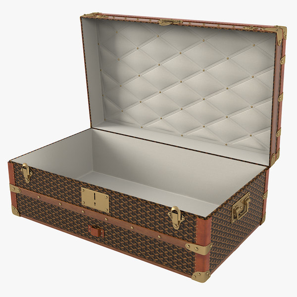 goyard trunk set